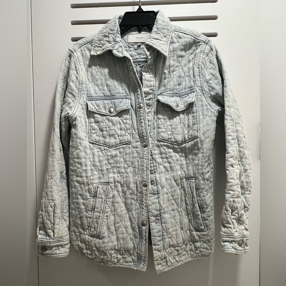 Blank NYC Quilted Denim Jacket